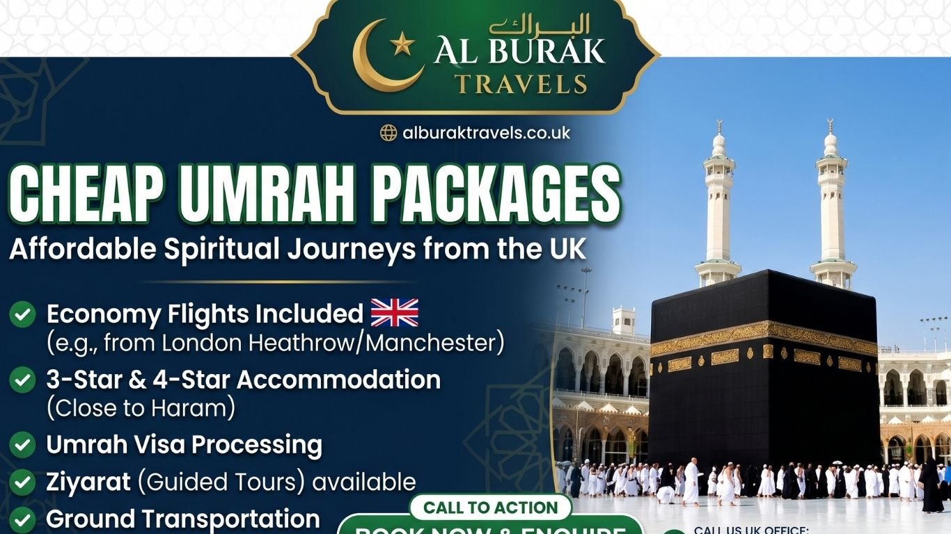Cheap Umrah Packages—Affordable Umrah Travel from the UK